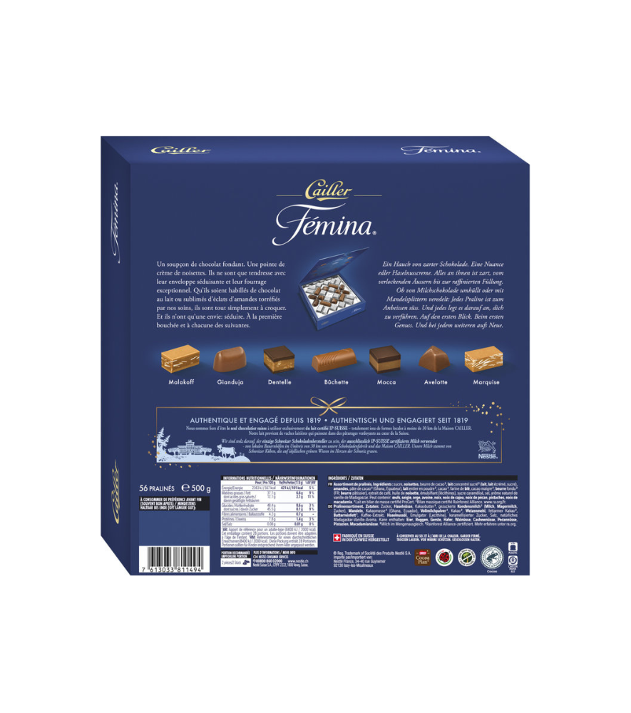 Cailler Fémina Pralinés 500 g